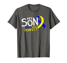 Ladda upp bild till gallerivisning, Funny shirts V-neck Tank top Hoodie sweatshirt usa uk au ca gifts for Mom Dad Ribbon World Down Syndrome Day T Shirt Women Kids 2742167
