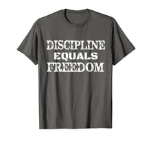 Ladda upp bild till gallerivisning, Funny shirts V-neck Tank top Hoodie sweatshirt usa uk au ca gifts for Discipline Equals Freedom - Motivational Quote T-Shirt 278420
