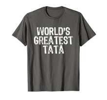 Ladda upp bild till gallerivisning, World's Greatest Tata Funny Gift Cool Father's Day T-Shirt 1449796
