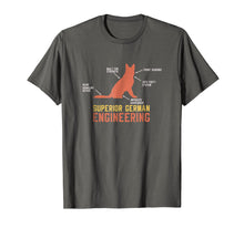 Ladda upp bild till gallerivisning, Funny shirts V-neck Tank top Hoodie sweatshirt usa uk au ca gifts for German Shepherd T-Shirt: Superior German Engineering 2606353
