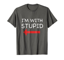 Ladda upp bild till gallerivisning, Funny shirts V-neck Tank top Hoodie sweatshirt usa uk au ca gifts for I'm With Stupid Funny T Shirt 598239
