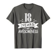 Ladda upp bild till gallerivisning, Funny shirts V-neck Tank top Hoodie sweatshirt usa uk au ca gifts for 18th Birthday Gifts Vintage 01 Awesome Since 2001 2908538
