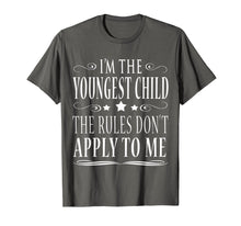 Ladda upp bild till gallerivisning, Funny shirts V-neck Tank top Hoodie sweatshirt usa uk au ca gifts for I'M THE YOUNGEST CHILD THE RULES DON'T APPLY TO ME SHIRT 816542

