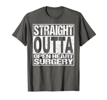 Ladda upp bild till gallerivisning, Open Heart Surgery TShirt Survivor Post Attack Recovery Gift 992408
