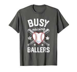 Funny shirts V-neck Tank top Hoodie sweatshirt usa uk au ca gifts for Busy Raising Ballers T shirt Baseball Women Mom Funny Gifts 2902820