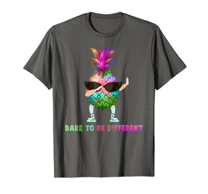 Funny shirts V-neck Tank top Hoodie sweatshirt usa uk au ca gifts for Dabbing Pineapple Dare To Be Different Hawaiian Tshirt Gifts 2854259