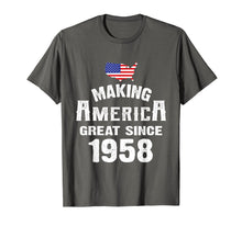 Ladda upp bild till gallerivisning, Funny shirts V-neck Tank top Hoodie sweatshirt usa uk au ca gifts for Make America Great Since 1958 61st Year Old 61 Birthday Gift 1806480
