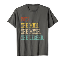 Ladda upp bild till gallerivisning, Mens Mens Pops The Man The Myth The Legend Shirt Father's Day 22941
