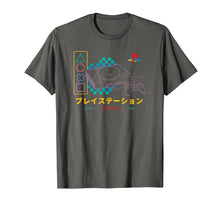 Ladda upp bild till gallerivisning, Playstation Checker Neon 90'S T-Shirt
