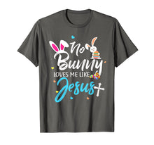 Ladda upp bild till gallerivisning, Funny shirts V-neck Tank top Hoodie sweatshirt usa uk au ca gifts for No Bunny Loves Me Like Jesus Christian Easter Shirt For Kids 1891841
