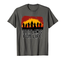 Ladda upp bild till gallerivisning, Funny shirts V-neck Tank top Hoodie sweatshirt usa uk au ca gifts for Outlaws For Life Tshirt Red Sunset Cowboys Redemptions RDR2 1446994
