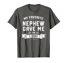 Ladda upp bild till gallerivisning, My Favorite Nephew Gave Me This T-Shirt Gift Uncle &amp; Aunt 770203
