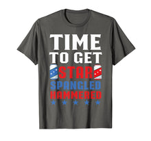Ladda upp bild till gallerivisning, Time To Get Star Spangled Hammered America Drinking T-shirt 1318411
