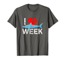 Ladda upp bild till gallerivisning, I Wait All Year For This Week T-Shirt Funny Shark Tee 167056
