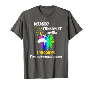 Funny shirts V-neck Tank top Hoodie sweatshirt usa uk au ca gifts for Funny Unicorn Gifts Shirt for Music Therapist Therapy 1855321