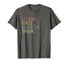 Ladda upp bild till gallerivisning, Funny shirts V-neck Tank top Hoodie sweatshirt usa uk au ca gifts for Legend Since March 1969 Shirt - Age 50th Birthday Gift 2231911
