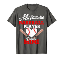 Ladda upp bild till gallerivisning, Funny shirts V-neck Tank top Hoodie sweatshirt usa uk au ca gifts for My Favorite Baseball Player Calls Me Mimi Shirt Womens Gift 1415857
