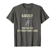 Ladda upp bild till gallerivisning, Funny shirts V-neck Tank top Hoodie sweatshirt usa uk au ca gifts for Mountain Cur T Shirt, Easily Distracted by Mountain Cur Tee 1455145
