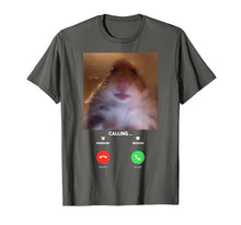 Ladda upp bild till gallerivisning, Funny shirts V-neck Tank top Hoodie sweatshirt usa uk au ca gifts for Dank Meme Hamster Staring Front Camera T Shirt Calling 209724
