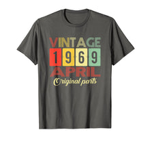 Ladda upp bild till gallerivisning, Funny shirts V-neck Tank top Hoodie sweatshirt usa uk au ca gifts for Classic Vintage April 1969 T-Shirt 1969 Birthday Gifts 2540183
