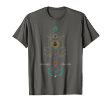 Ladda upp bild till gallerivisning, Sacred Geometry T-Shirt - Earth Sun and Moon T-Shirt 844560
