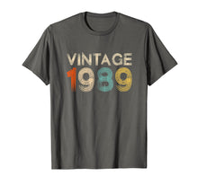Ladda upp bild till gallerivisning, Funny shirts V-neck Tank top Hoodie sweatshirt usa uk au ca gifts for Vintage 1989 T-Shirt 30th Birthday Gift 30 years old Shirt 271629
