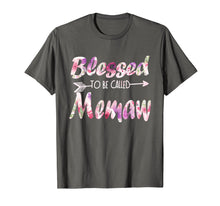 Ladda upp bild till gallerivisning, Funny shirts V-neck Tank top Hoodie sweatshirt usa uk au ca gifts for Blessed To Be Called Memaw T-Shirt Flower Mother&#39;s Day Gifts 3415470
