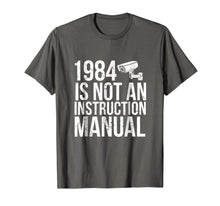 Ladda upp bild till gallerivisning, Funny shirts V-neck Tank top Hoodie sweatshirt usa uk au ca gifts for Funny Libertarian T Shirt 1984 Is Not An Instruction Manual 559529
