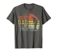 Ladda upp bild till gallerivisning, Mens Best Dad By Par Daddy Father's Day Gifts Golf Lover Golfer T-Shirt 72008

