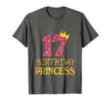 Ladda upp bild till gallerivisning, Funny shirts V-neck Tank top Hoodie sweatshirt usa uk au ca gifts for Crown 17th Birthday Princess Girl Shirt 17 Years Old Gifts 2989344
