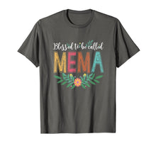 Ladda upp bild till gallerivisning, Funny shirts V-neck Tank top Hoodie sweatshirt usa uk au ca gifts for Blessed To Be Called Mema Floral T-Shirt Funny Mema Gift 1462908
