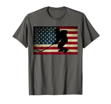 Ladda upp bild till gallerivisning, Funny shirts V-neck Tank top Hoodie sweatshirt usa uk au ca gifts for Ice Hockey T-Shirt USA Flag Ice Hockey Player Tee 1907868
