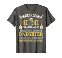 Ladda upp bild till gallerivisning, Mens Gift For Dad From Daughter- Funny Father's Day Gift T-Shirt 93500
