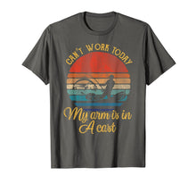 Ladda upp bild till gallerivisning, Mens Can't Work Today My Arm Is In A Cast Funny Fishing T-Shirt 745886
