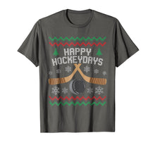 Ladda upp bild till gallerivisning, Funny shirts V-neck Tank top Hoodie sweatshirt usa uk au ca gifts for Happy Hockeydays T-Shirt Ugly Christmas Sweater Hockey Shirt 1977736
