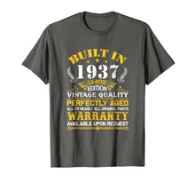 Ladda upp bild till gallerivisning, Funny shirts V-neck Tank top Hoodie sweatshirt usa uk au ca gifts for Perfectly Aged Built In 1937 82nd Years Old Birthday Shirt 2169509
