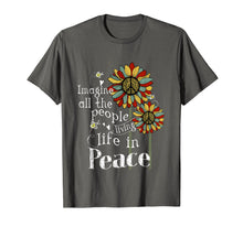 Ladda upp bild till gallerivisning, Funny shirts V-neck Tank top Hoodie sweatshirt usa uk au ca gifts for Imagine All The People Living Life In Peace T-Shirt 906324
