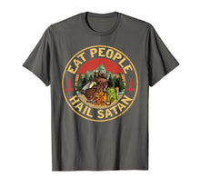 Ladda upp bild till gallerivisning, Funny shirts V-neck Tank top Hoodie sweatshirt usa uk au ca gifts for Eat People Hail Satan Bear Holding Beer Glass Camping Tshirt 2749698
