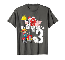 Ladda upp bild till gallerivisning, Funny shirts V-neck Tank top Hoodie sweatshirt usa uk au ca gifts for It's My Birthday Farm Theme Birthday Gift 3 Yrs Old Shirt 2113015
