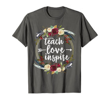 Ladda upp bild till gallerivisning, Teach Love Inspire Teacher Teaching Appreciation Day T-Shirt 86148
