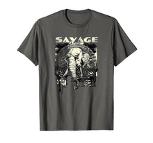Ladda upp bild till gallerivisning, Funny shirts V-neck Tank top Hoodie sweatshirt usa uk au ca gifts for Savage Tshirt - Mad Elephant Urban Art Shirt 4000384
