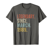 Ladda upp bild till gallerivisning, Funny shirts V-neck Tank top Hoodie sweatshirt usa uk au ca gifts for 30th Birthday Gifts Retro Legendary Since March 1989 Shirt 1657895
