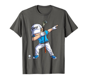 Dabbing Golf T Shirt For Boys Dab Dance Golfing Golfer Gifts