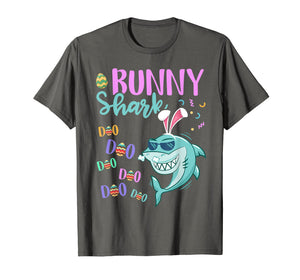 Funny shirts V-neck Tank top Hoodie sweatshirt usa uk au ca gifts for Bunny Shark Shirt Easter Shark Shirts Gifts Kids Boys Girls 1890342