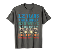 Ladda upp bild till gallerivisning, Funny shirts V-neck Tank top Hoodie sweatshirt usa uk au ca gifts for 12 Years Old Shirt - 12th Birthday Vintage 144 Months Gift 497101
