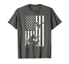 Ladda upp bild till gallerivisning, Funny shirts V-neck Tank top Hoodie sweatshirt usa uk au ca gifts for Duck Hunting USA Flag T Shirt - Waterfowl Geese Game Hunter 2584694
