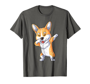 Funny shirts V-neck Tank top Hoodie sweatshirt usa uk au ca gifts for Dabbing Corgi T shirt Kids Women Funny Welsh Dab Dance Gifts 1485874