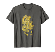Ladda upp bild till gallerivisning, Funny shirts V-neck Tank top Hoodie sweatshirt usa uk au ca gifts for Cool Chinese Gold Dragon T-Shirt 2182011
