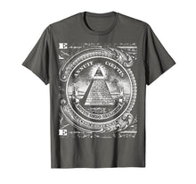 Ladda upp bild till gallerivisning, Funny shirts V-neck Tank top Hoodie sweatshirt usa uk au ca gifts for Dollar All Seeing Eye Illuminati Freemasons Pyramid T-Shirt 606158
