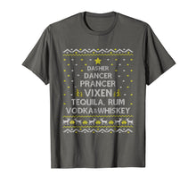 Ladda upp bild till gallerivisning, Funny shirts V-neck Tank top Hoodie sweatshirt usa uk au ca gifts for Christmas Tree Dasher Dancer Prancer Tequila Vodka T-Shirt 4107898
